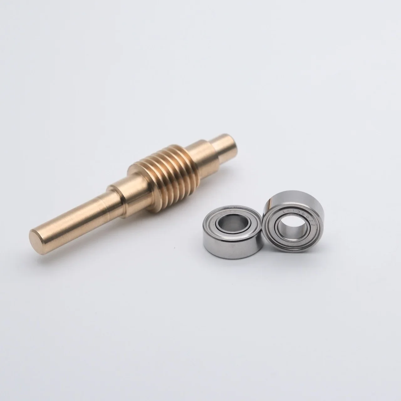 

Precision Worm Shaft Reducer Parts 0.5M For PTZ Turbine Coppper Bearing Parts