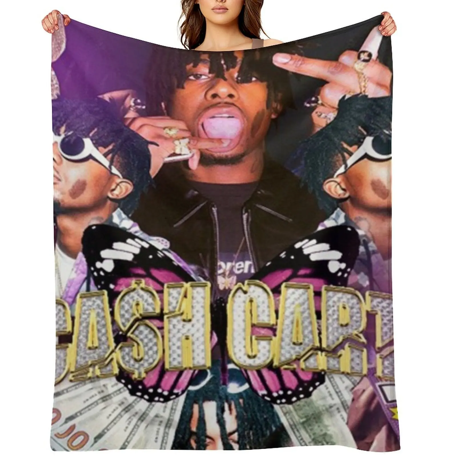 

Njupuk duit akeh Throw Blanket Hairys warm winter Sleeping Bag Vintage Blankets