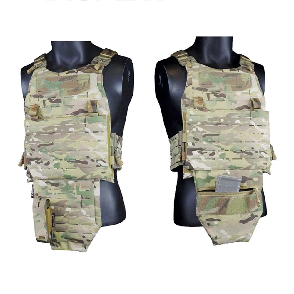 Outdoor Vest Kruis Bescherming Multifunctionele Molle Buik Tas Tas Multifunctionele Beschermende Baffle