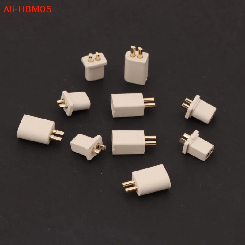 (HB05)1/5Pair BETAFPV BT2.0 Connectors Female And Male Hollow Cup Plug For Charging Battery