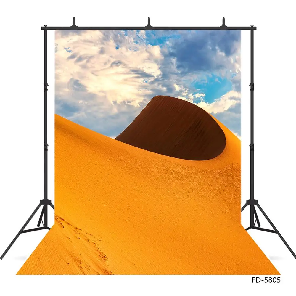 Фон для фотосъемки с изображением песочной пустыни из виниловой ткани живописный Фотофон для детской портретной студийной фотосъемки