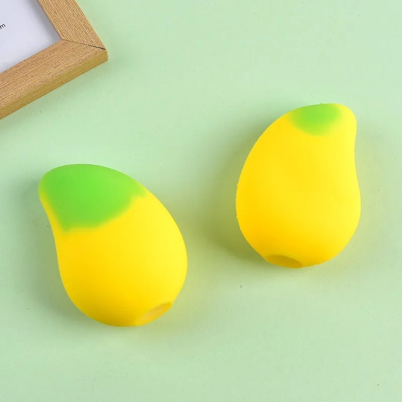 

Антистрессовая игрушка-манго с жидкостью, медленно восстанавливающая форму, музыкальная, для снятия стресса