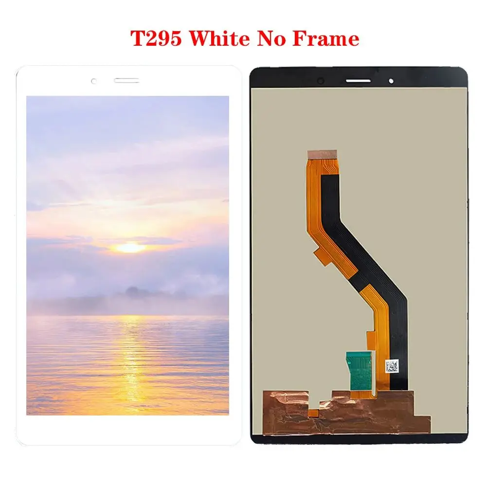 LCD  For Samsung Galaxy Display Tab A 8.0 2019 SM-T290 SM-T295 T290 T295 LCD Touch Screen  Assembly Replacemet No With Frame