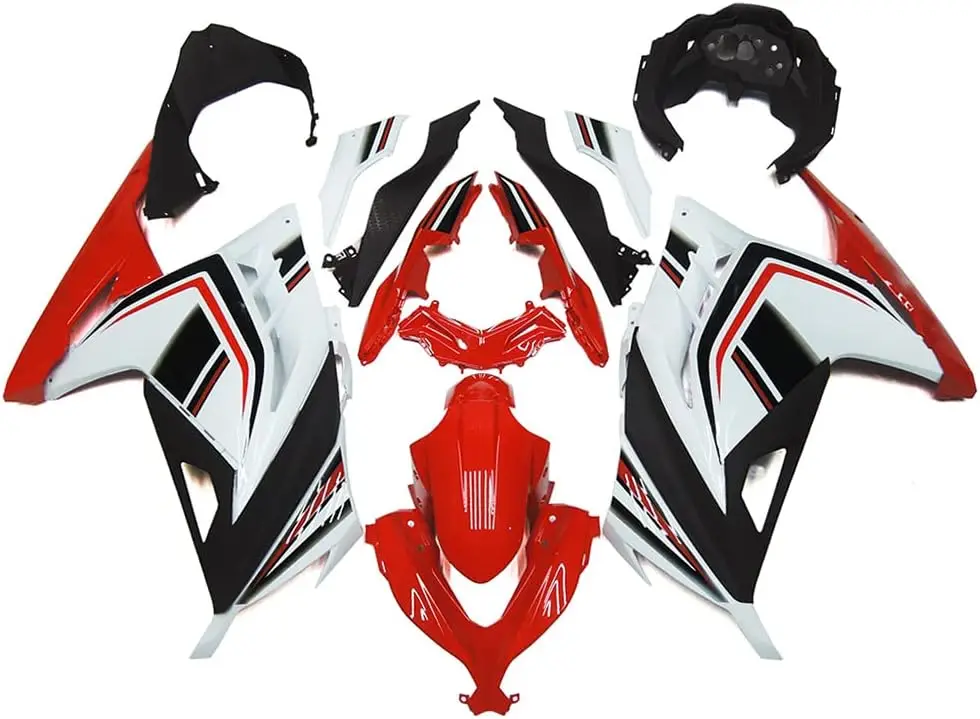 

ABS Red White Black Injection Fairings Kit for Kawasaki EX300R Ninja 300 2013-2017 2014 2015 2016 Motorcycle Fairings Bodywork B