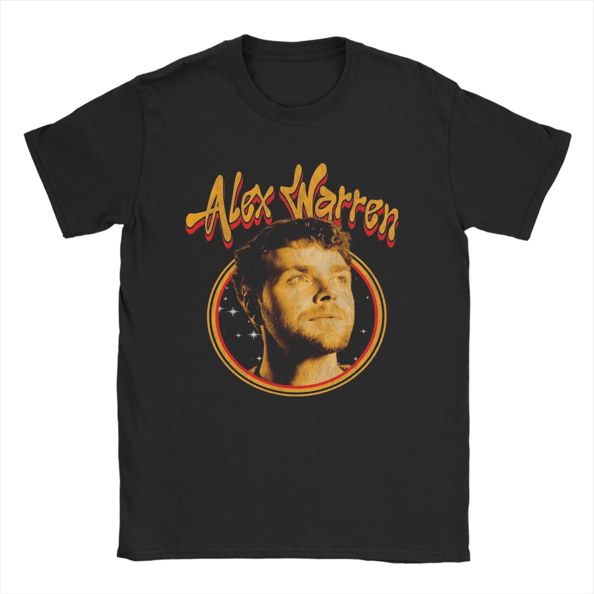 Men T-Shirts Singer Alex Warren Awesome 100% Cotton Tee Shirt Short Sleeve  T Shirt Round Neck Clothes Original
