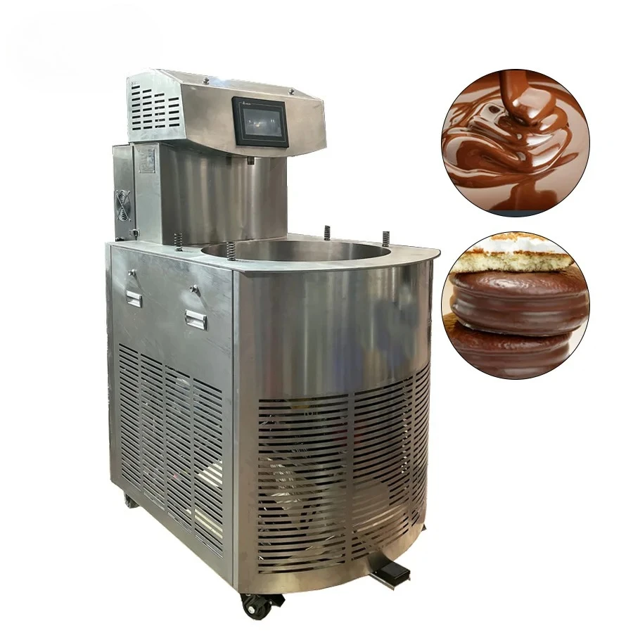 60L 100L Commerciële Automatische Continue Chocolade Tempermachine Chocolade Machines