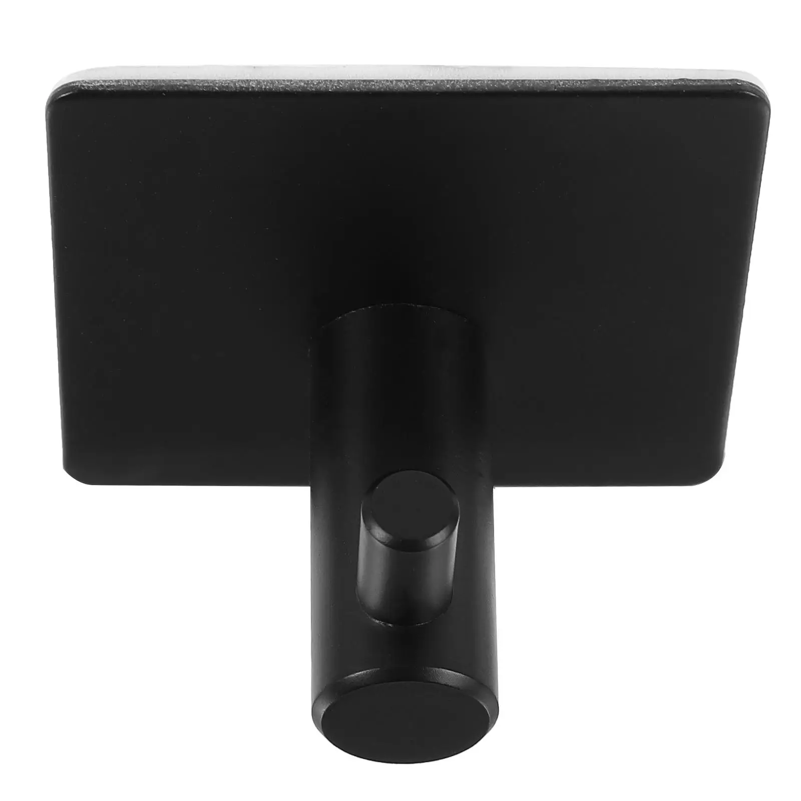 

Adhesive Hooks Black Stainless Steel Wall Hook Towel Coat Hat Sweater Non Slip Home Decor Bathrooms Long Lasting Simple Design