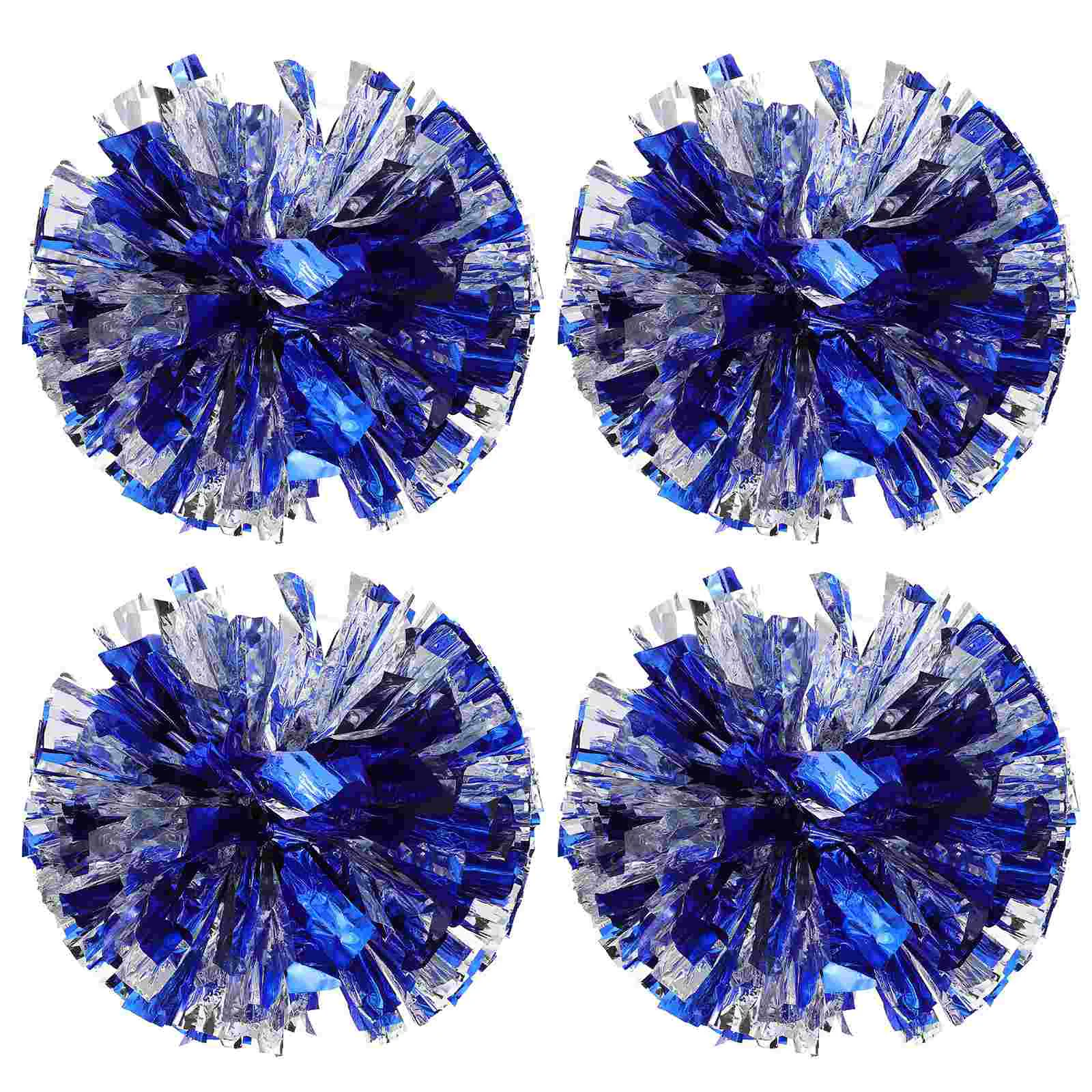 4 Pcs Cheerleading Bouquet Team Pompoms Performance Props Dance Tensioner Plastic Hand Toddler Balls Cheerleaders