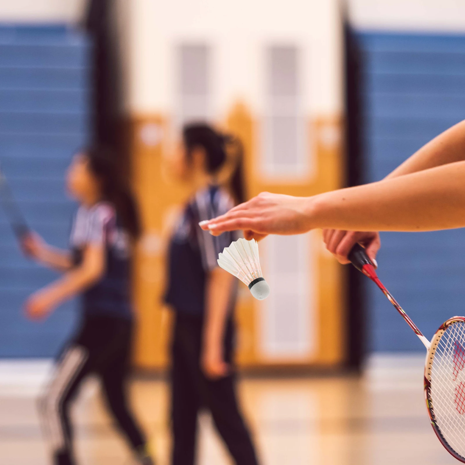 8 Pcs Luminous Badminton LED Balls Light Durable Shuttlecock Shuttlecocks Goose