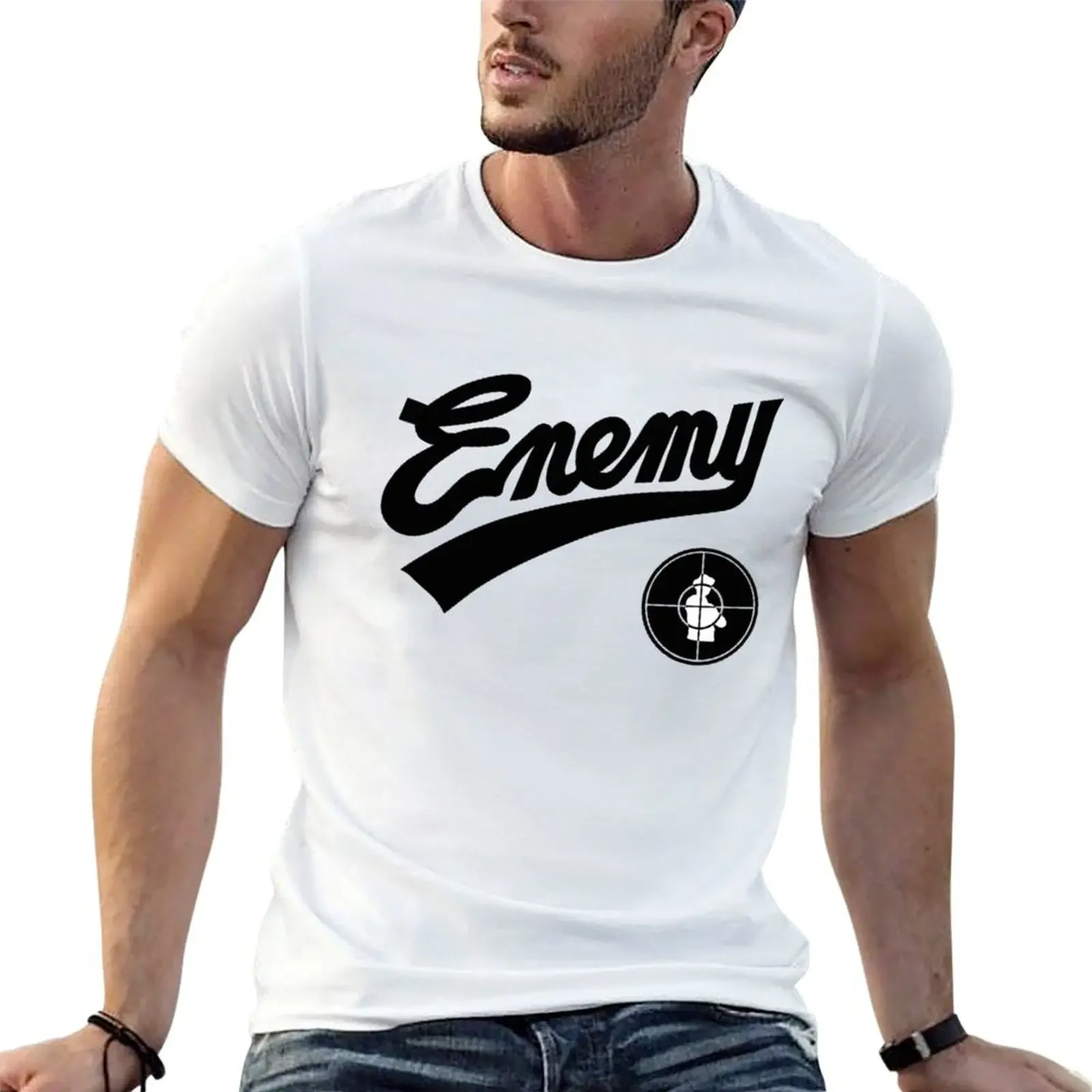 

Enemy of the Public T-Shirt aesthetic clothes Funny t-shirt customs design your own sweat Men's t-shirts