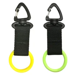 Retenedor de pulpo de buceo, 2 correas, soporte de boquilla, Clip de placa trasera, gancho colgante para accesorio regulador de buceo
