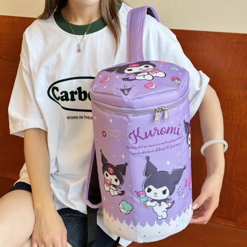 Disney Toy Story Sanrio Kuromi New Creative Design Cute Backpacks Y2k Girl Casual Versatile Double Shoulder Bags Gift Bag