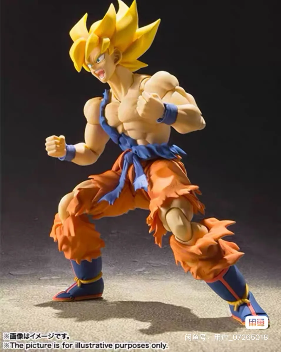 

Dragon Ball Super Saiyan Battle-Damaged Goku | Regular Edition & Weekly Jump Edition | Includes Dual Headsculpts + Acrylic Stand