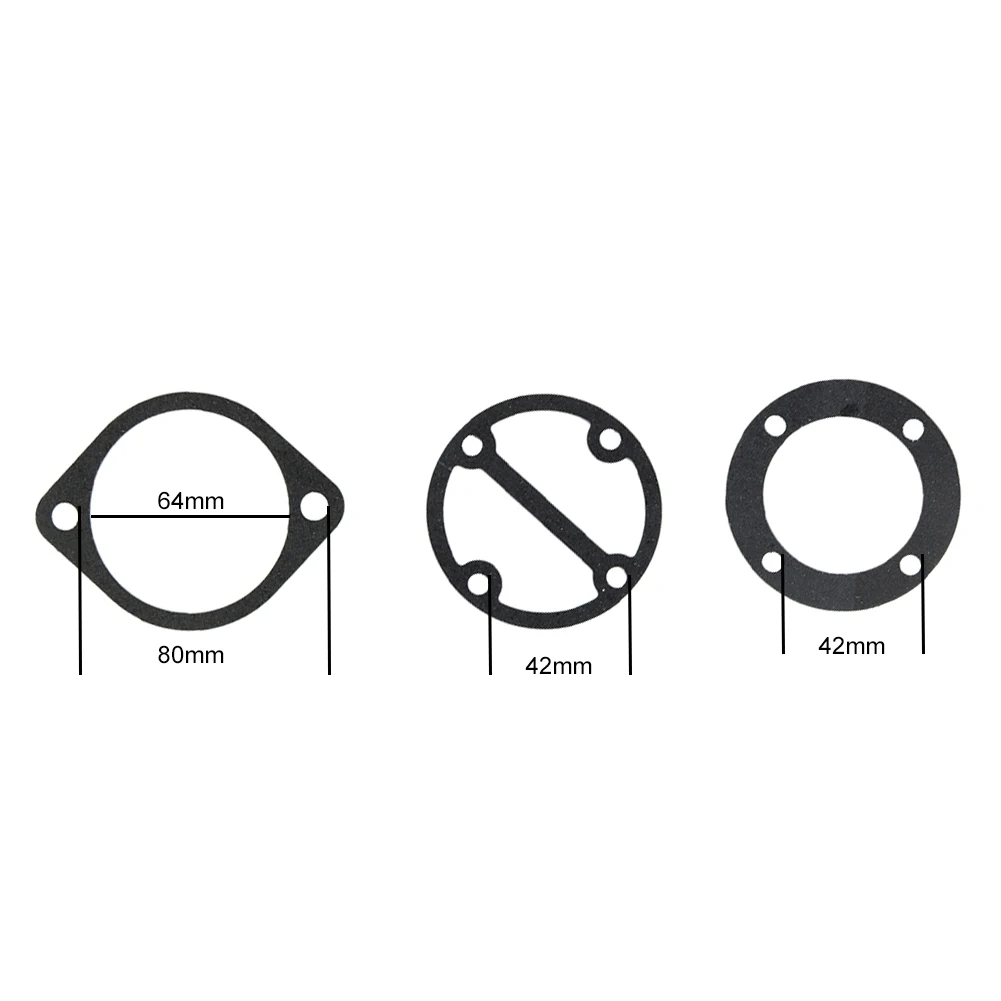 

Accessories High Quality Bran New Gaskets Washers Valve Plate 3 Pieces/ Set Black Plastic Sophisticated 3 In 1