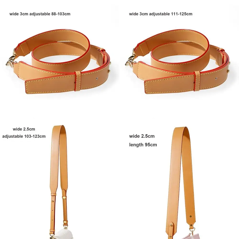 Genuine Leather Handbag Strap Shoulder Crossbody Bag Strap Modifications Wide Shoulder Strap Replacement Strap