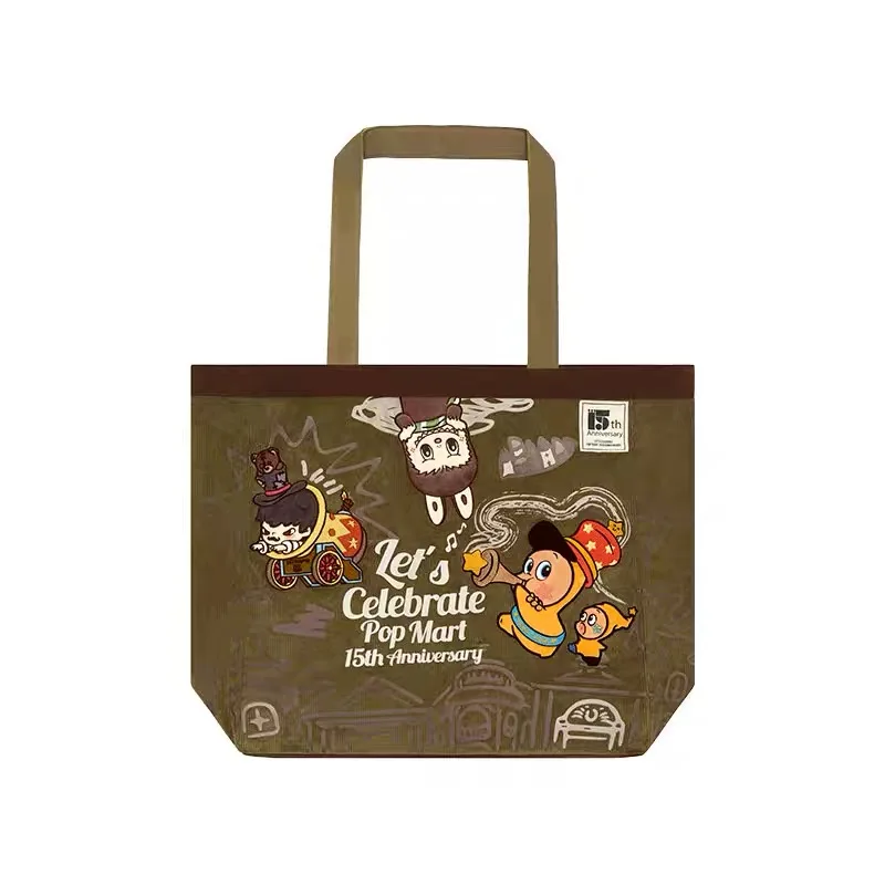 POP MART Bolso de un solo hombro Bolsos cruzados Regalo de aniversario Coleccionable Genuino Celebra este momento