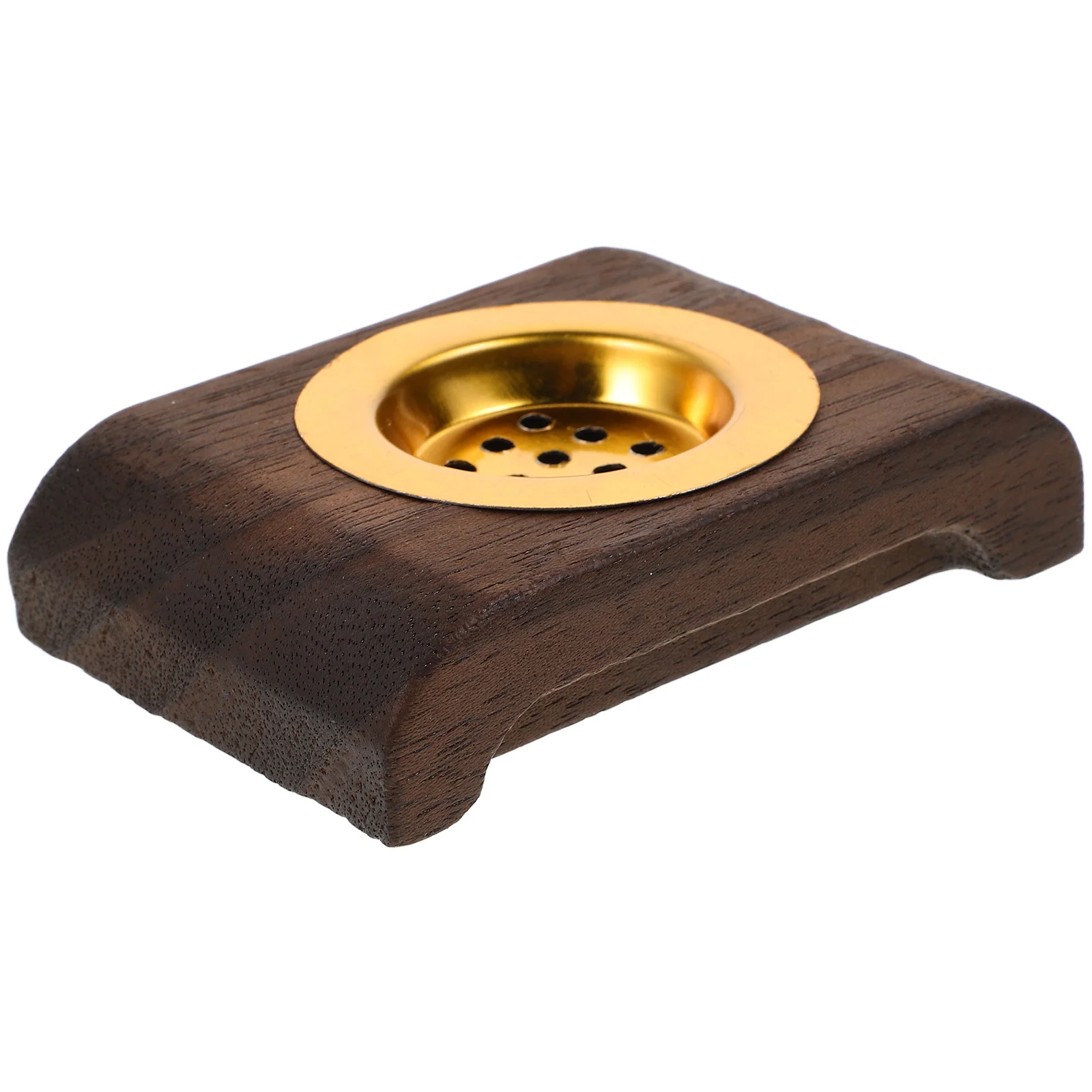 

Wooden Incense Burner Compact Minimalist Design Charcoal Cone Holder for Living Room Bedroom Meditation Spaces