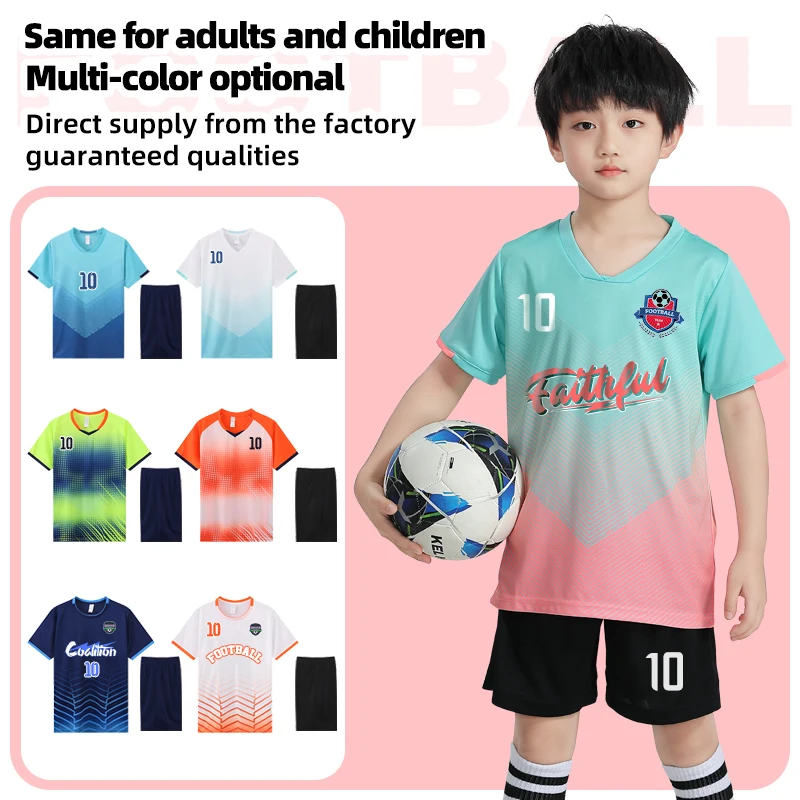 

Futsal Adult Kids Football Jerseys Soccer Quick-Drying Uniforms Clothing Custom Man Women Sports wear Suit Sports Tracksuit