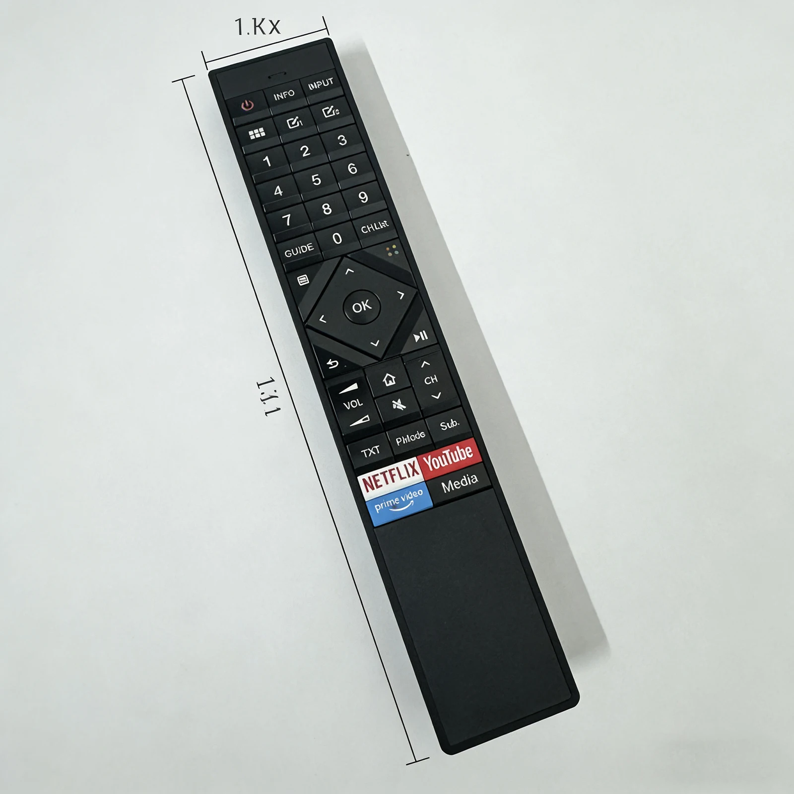 

EN3A70 New Remote Control for Hisense OLED 4K TV H55O8BUK HE100LN60D 50U7QF 50U7QFTUA 55U7QF with Voice Function