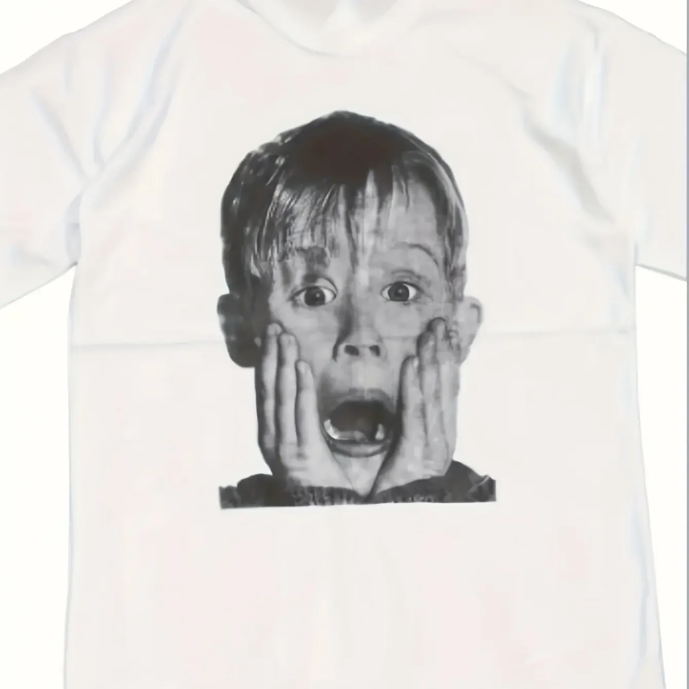 تي شيرت رجالي بنمط الفيلم كيفن مكارثي وجه بلون سادة للجنسين تي شيرت على طراز الشارع قميص رياضي كاجوال #1