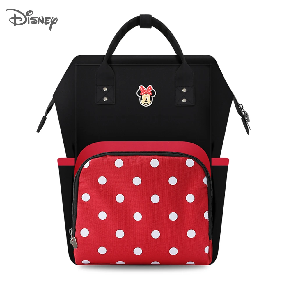 Disney Diaper Bag Multi-function Large Capacity Mummy Changing Bag Waterproof Mommy Backpack Travel Nappy Backpack Wet Bags