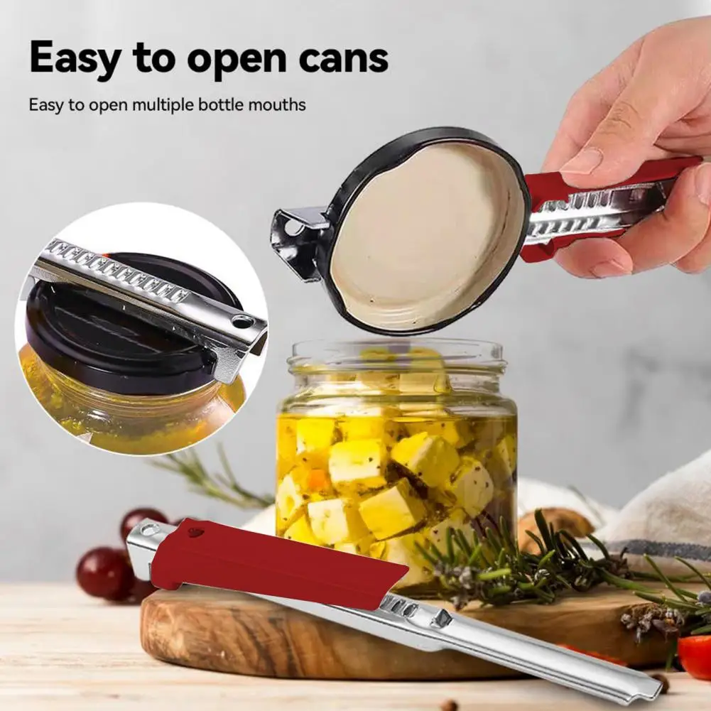 Lightweight Nut Opener Effortless Stainless Steel Jar Opener Set for Seniors with Arthritis Non-slip for Hands for Elderly