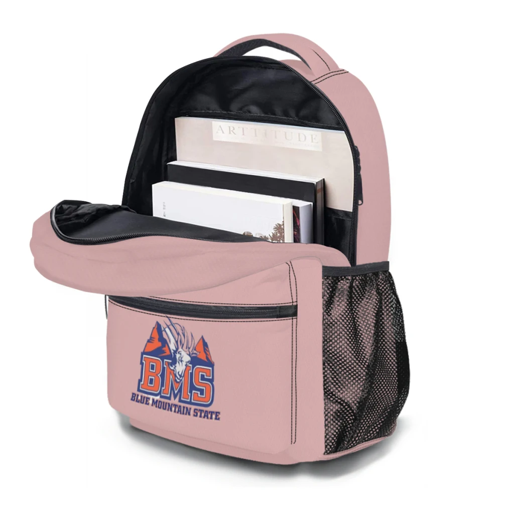 BMS Blue Mountain State Vielseitiger Rucksack, große Kapazität, wasserdichter Rucksack, waschbare Computertasche, Unisex