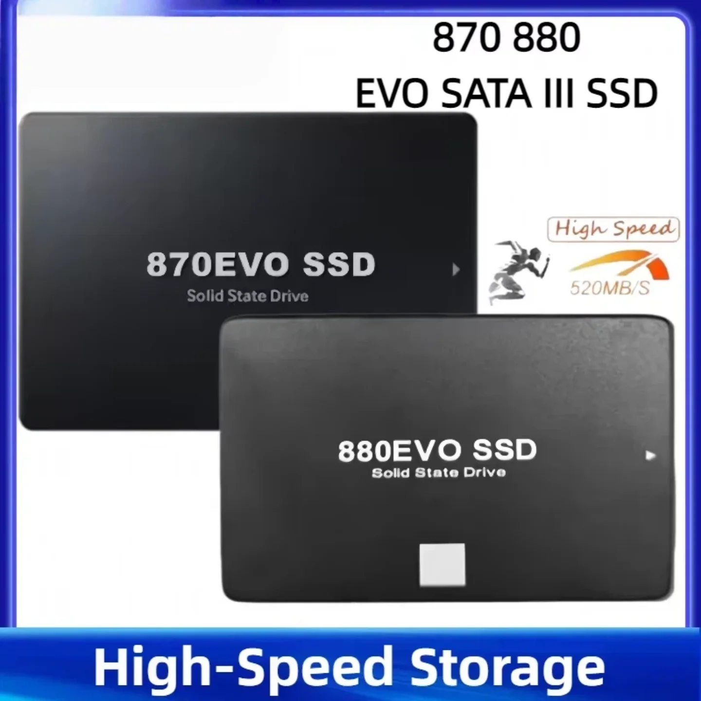 Ssd 500Gb - Original 870 880 EVO SATA3 2.5
