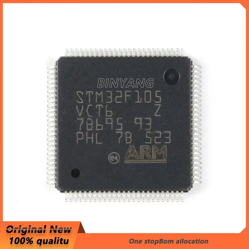 1PCS/LOT STM32F105RCT6 STM32F105RBT6 STM32F105VCT6 STM32F105VBT6  STM32F105R8T6 QFP IC IN STOCK