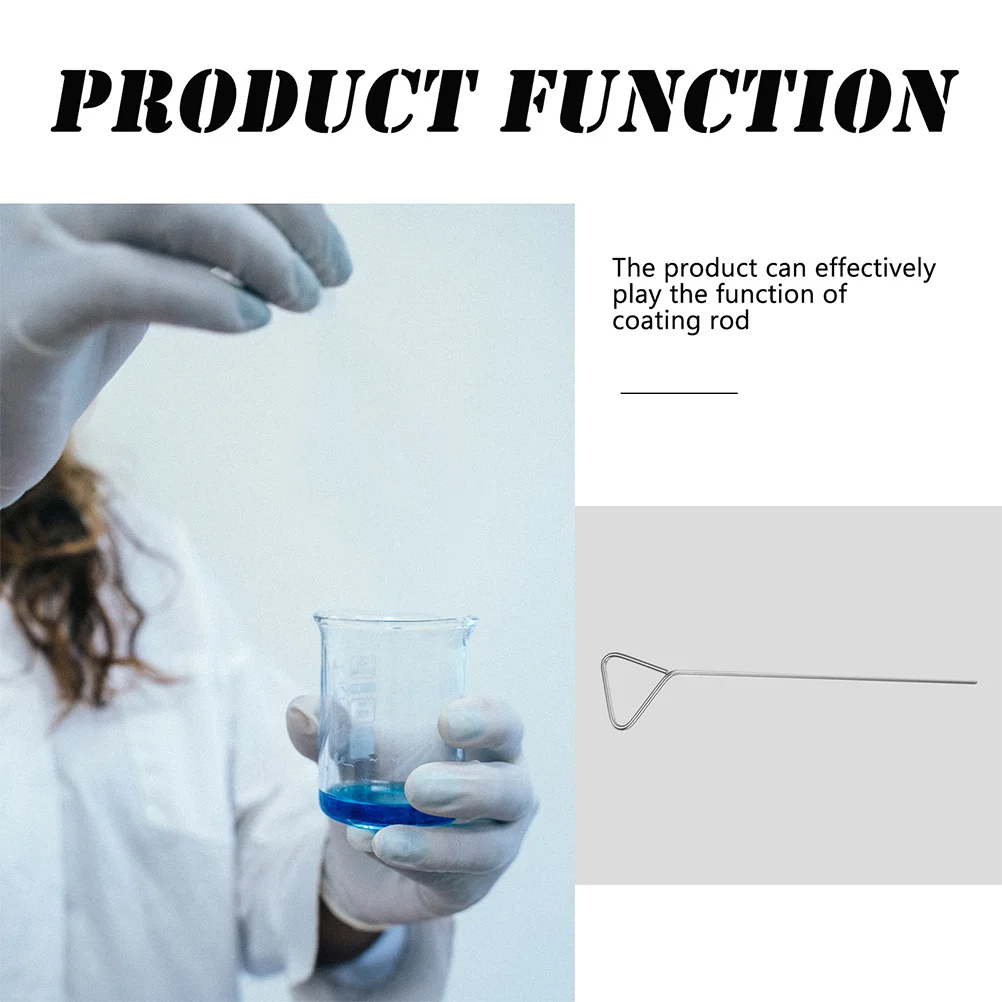 

5pcs Stainless Steel Cell Spreaders Lab Tool Triangle Head Spreader For Even Pressure Distribution Rust Resistant Reusable