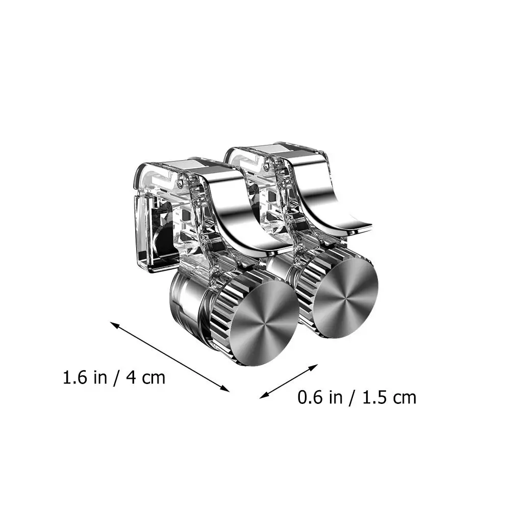 Game Controller Joystick Metal Transparent Gaming Handle Trigger Design Precise Manipulator Phone Game Accessories Practical