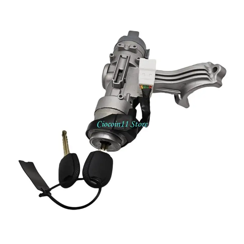 

Y1UB Vehicle Ignition Steering Lock Cylinder Replacement Contains 2 Keys 819001GL00 Anti Theft Design Easy Installation