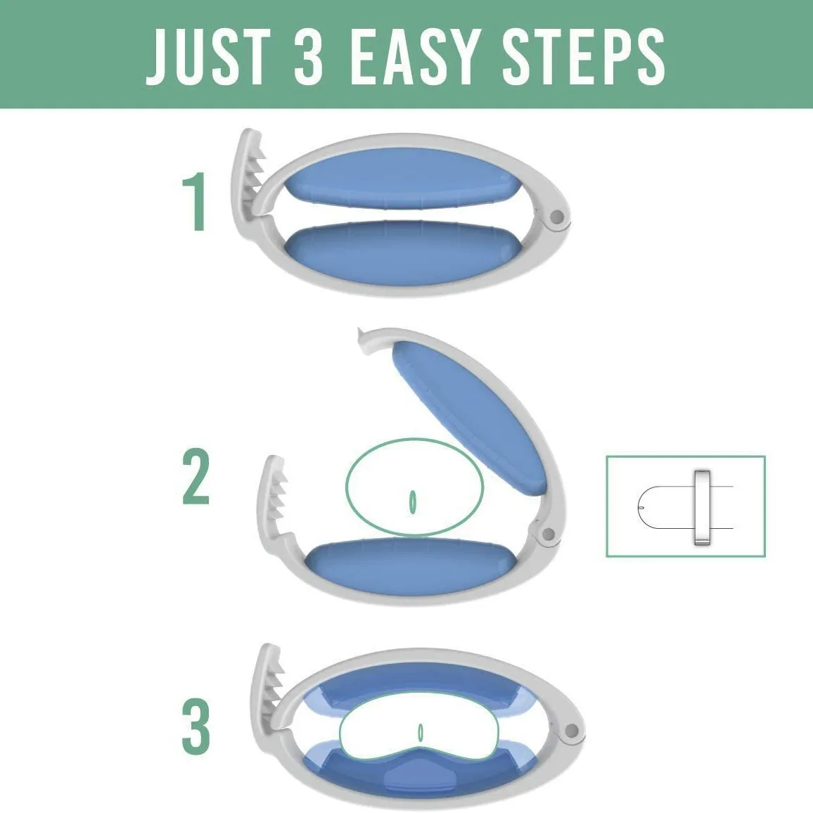 مشبك القضيب من السيليكون - مساعد سلس البول للرجال مع وسادات ناعمة
