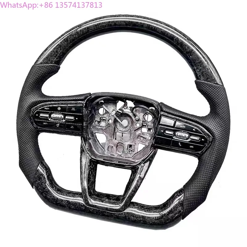 

Customized Carbon Fiber & Leather for BMW Steering Wheel Accessory Enhanced Modification for 123456 Series X Series Z Series