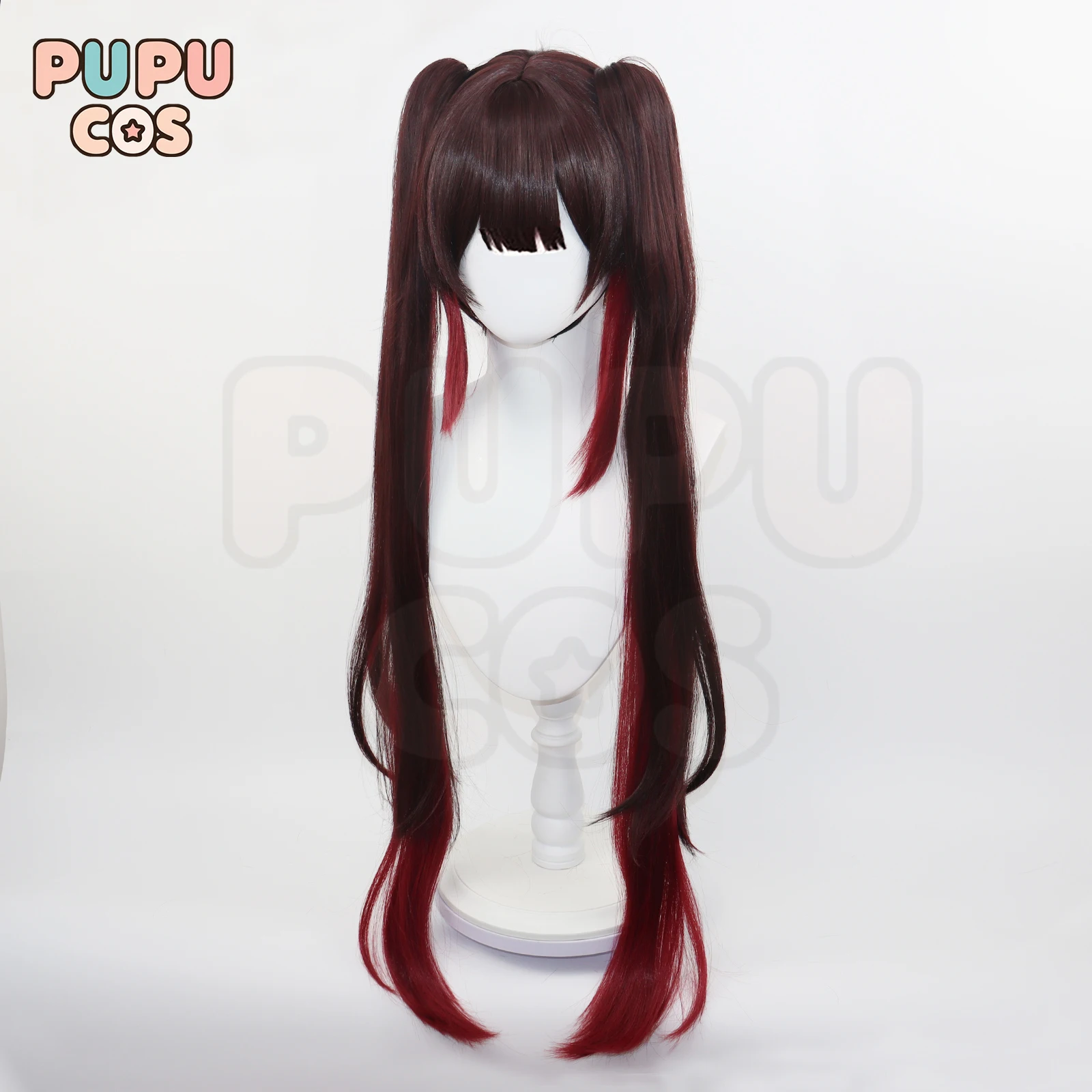HSR Sparkle Parrucca Cosplay 72 centimetri Lungo Marrone Sfumato Donne Anime Parrucche Resistente Al Calore Capelli Sintetici Parrucche Del Partito di Halloween + Protezione Della Parrucca