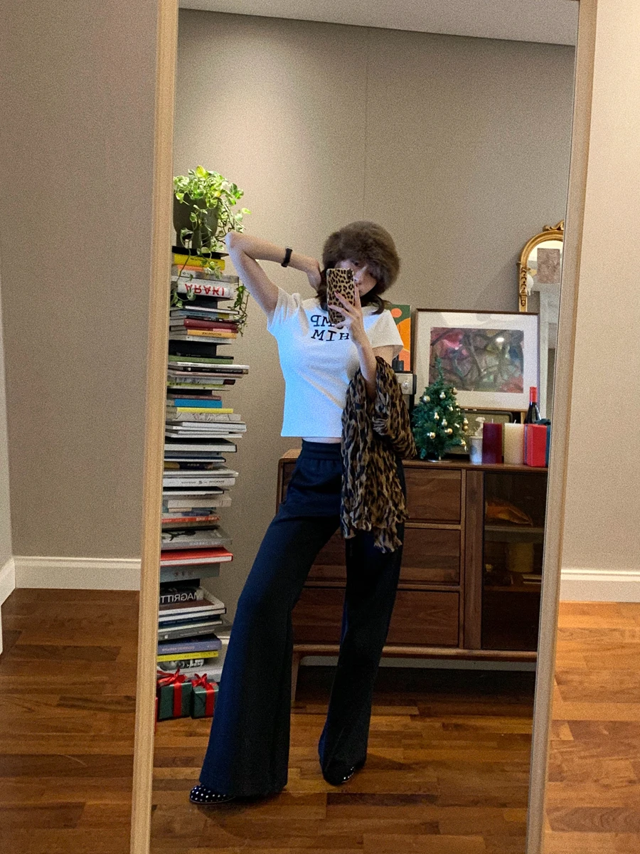 

NEKODIARY Повседневные женские брюки с высокой талией, широкими штанинами на резинке, с эффектом удлинения, комфортные, свободного кроя