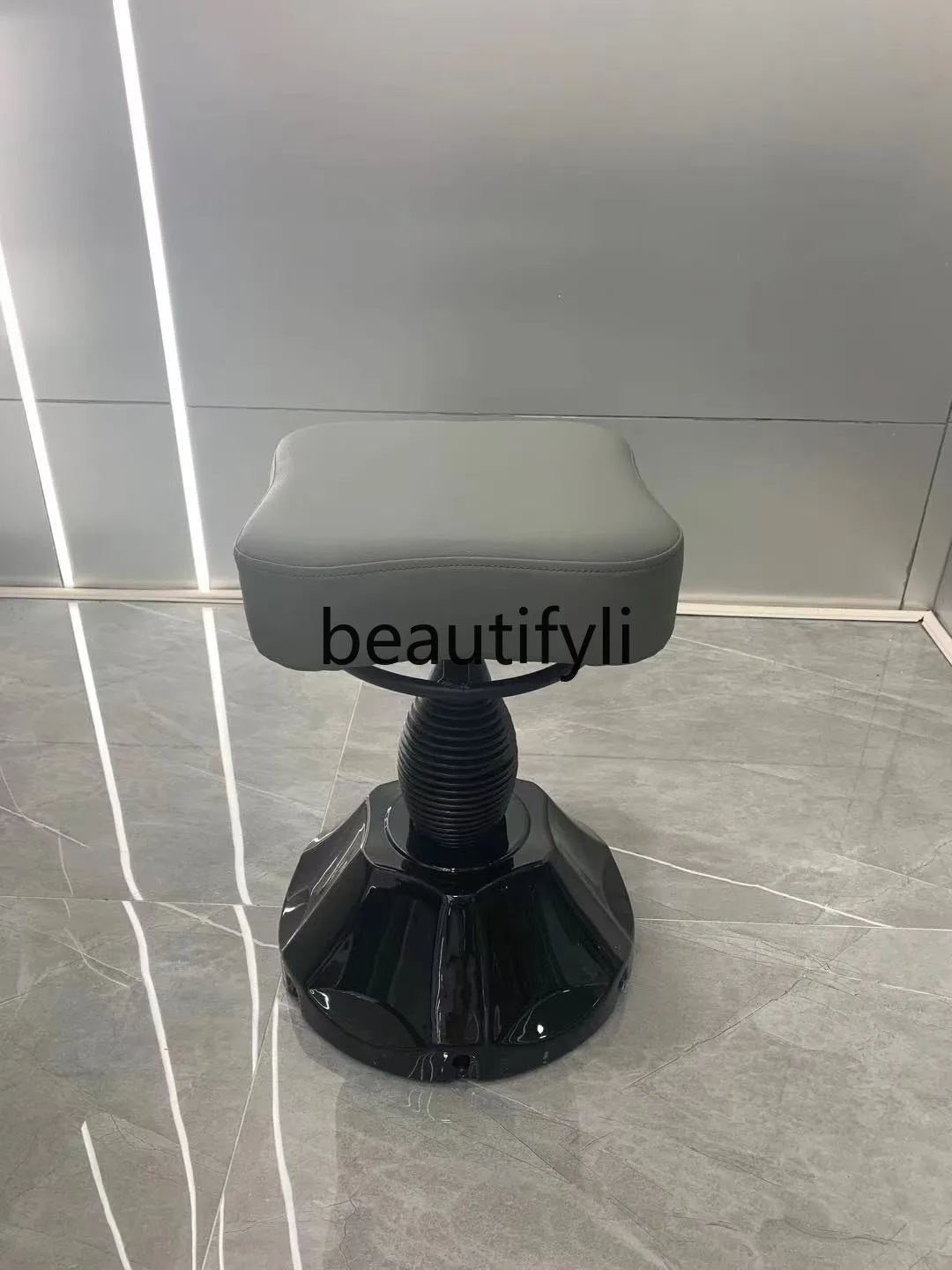 Beauty Chair Hair Salon Hair Cutting Big Stool Hair Salon Rotating Lifting Round Stool Beauty Salon