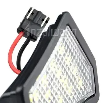 2Pcs Puddle Light For Volvo V40 V50 C30 C70 S40 S60 S80 V50 V70 XC70 XC90 LED Under Mirror Lamp For Jaguar XJ XF XK/XKR XE