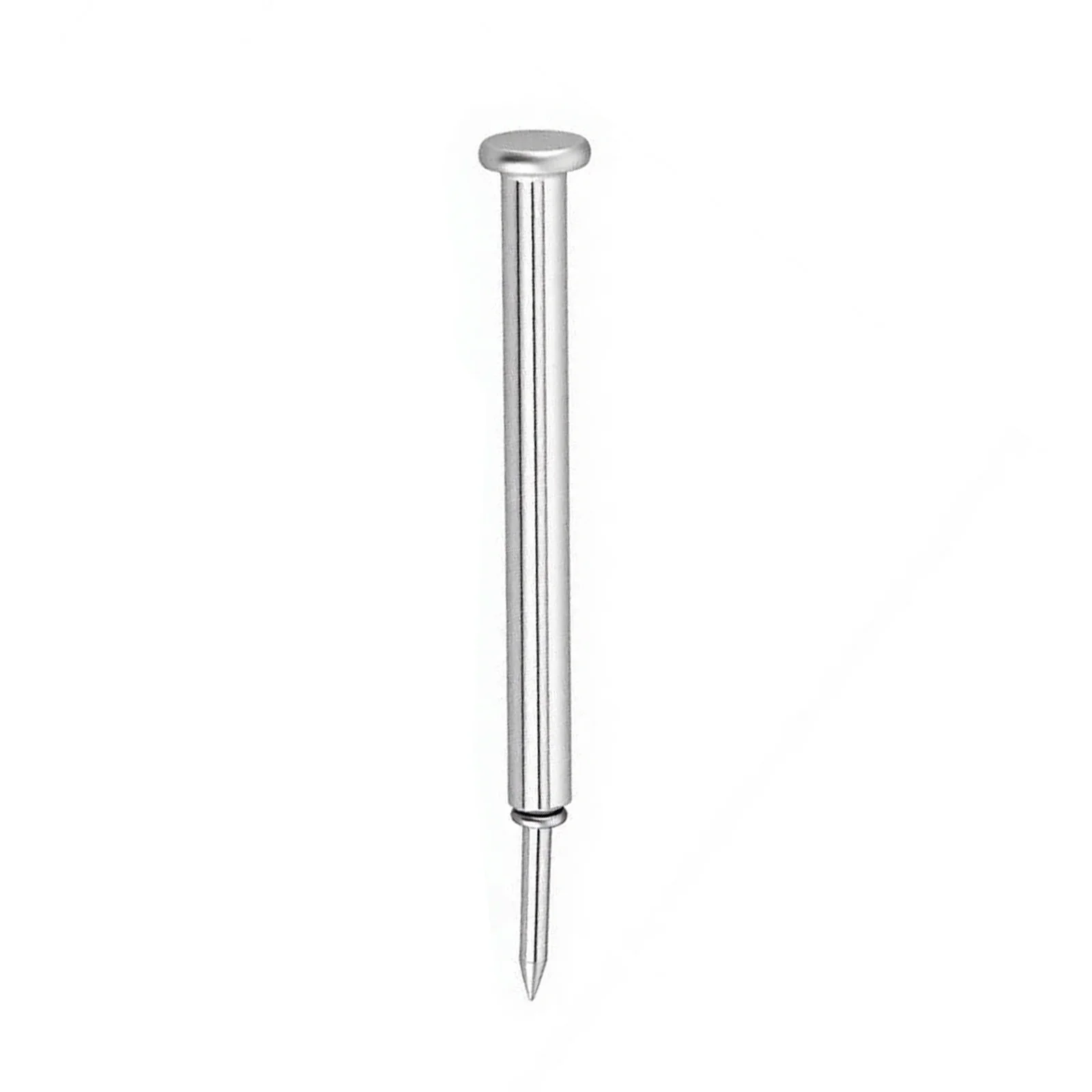 100pcs Double Head Seamless Nails Skirting Thread No Marks Nails For Trim Molding Joint Fixing With Socket Rod