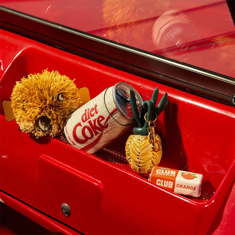 

Модный креативный кошелек-брелок в форме алюминиевой банки, милый миниатюрный портативный кошелек-ключница для женщин, подвеска для сумки, подарок