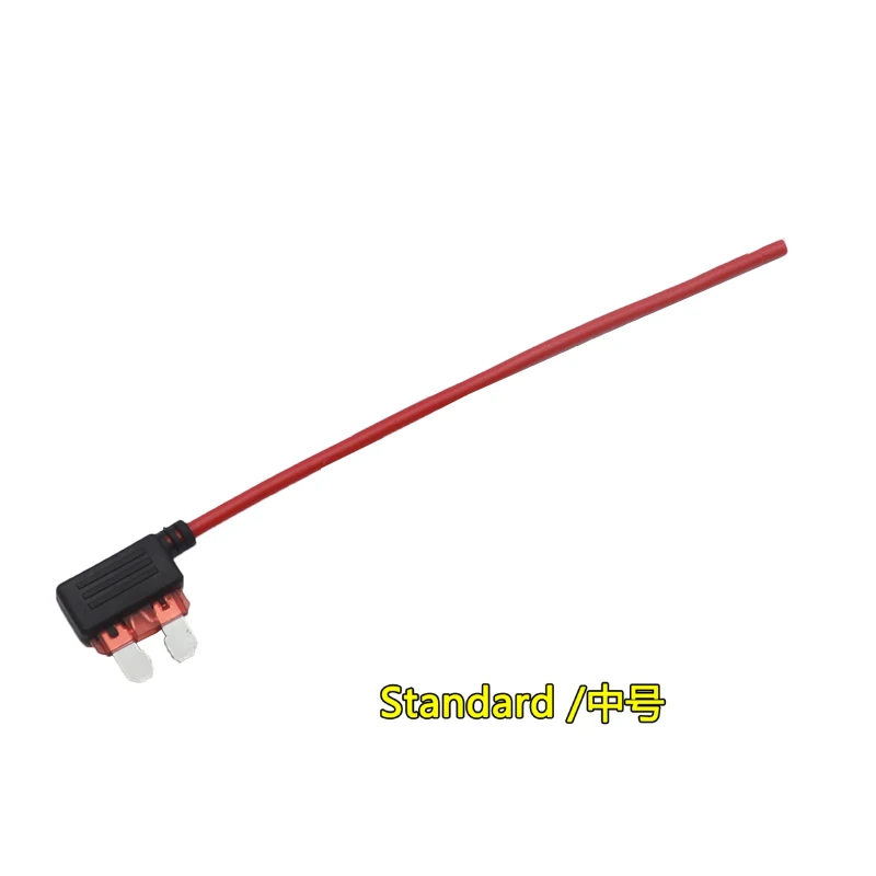 【5-1PCS】12V  5/10/15/20A Car Fuse Holder Add-a-circuit TAP Adapter Micro Standard ATM APM Blade MINI Medium Simple Safety Device