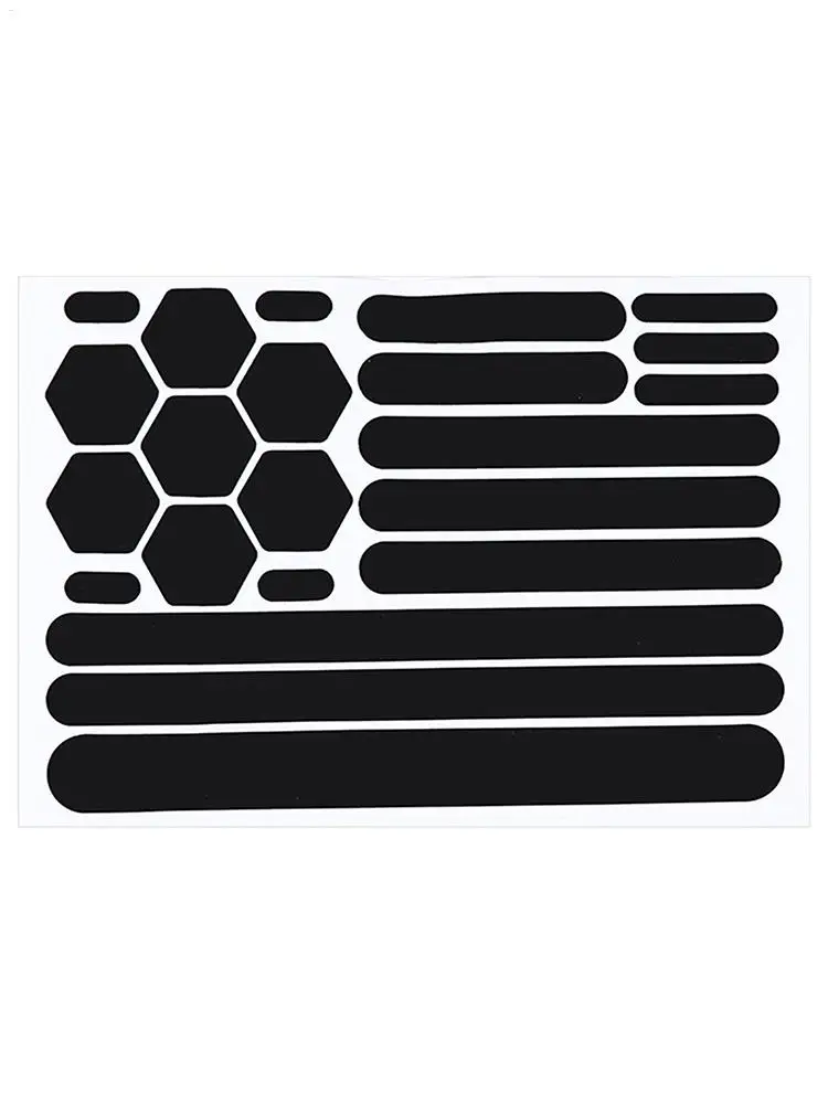 AliExpress NONE Black Motorcycle Helmet Reflective Stickers Self-adhesive Reflective Tape For Bike Scooter Cycling Helmet Accessories