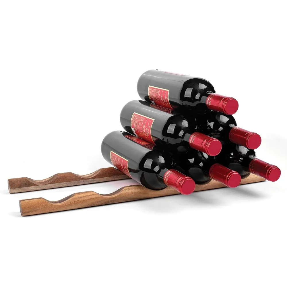 ironwood-28985-compact-wooden-wine-rack-bottle-holder-acacia-wood