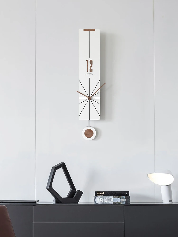 Wall Clock Living Room Home Fashion Nordic Light Luxury Clock Modern Minimalist Clock Wall Art Decoration Domestic