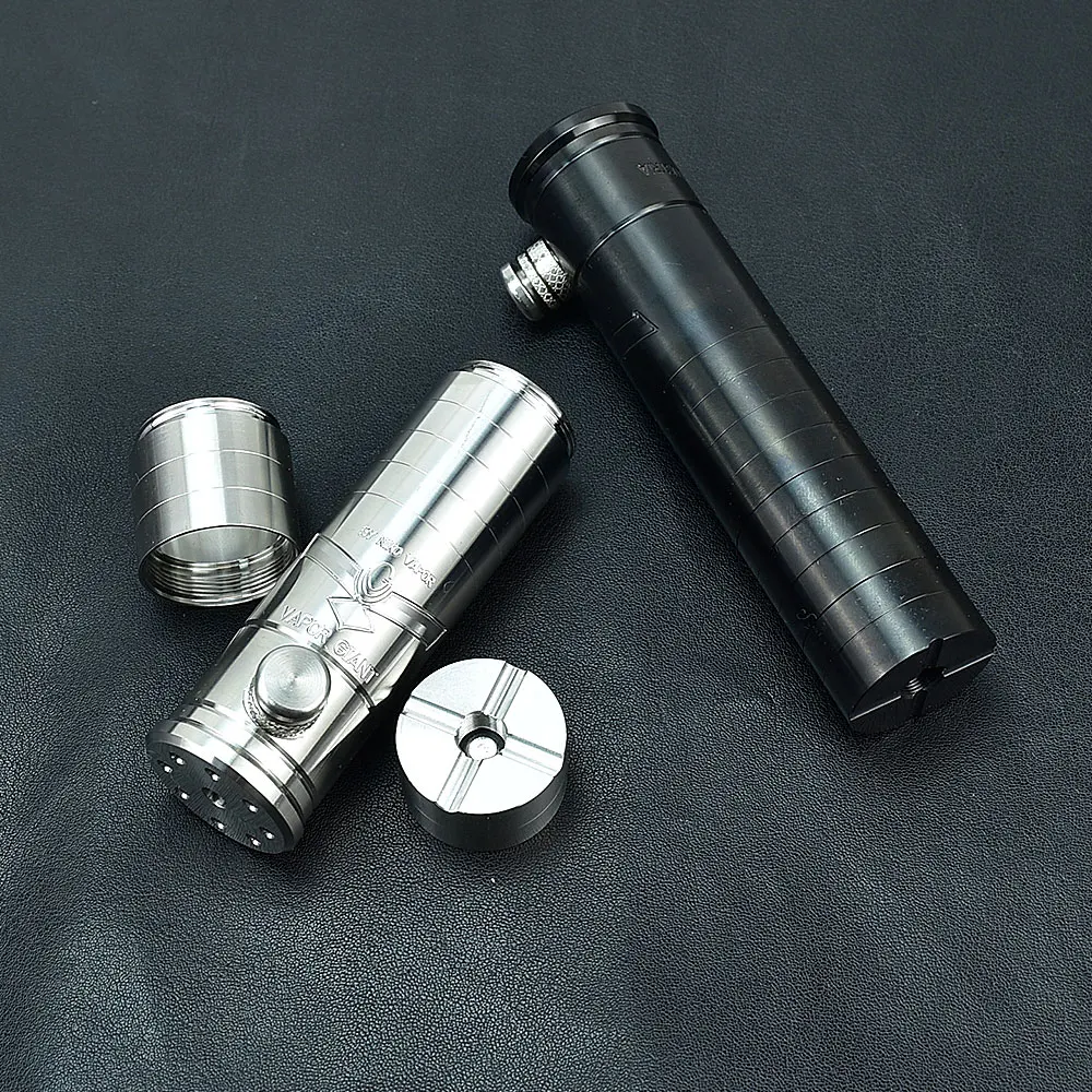 Gigant parowy V2.5 Mini Mech Mod 23mm gigant parowy v6S rta 2020 zmieniona wersja zbiornik 23mm pojedyncza cewka rta 316ss vape mod
