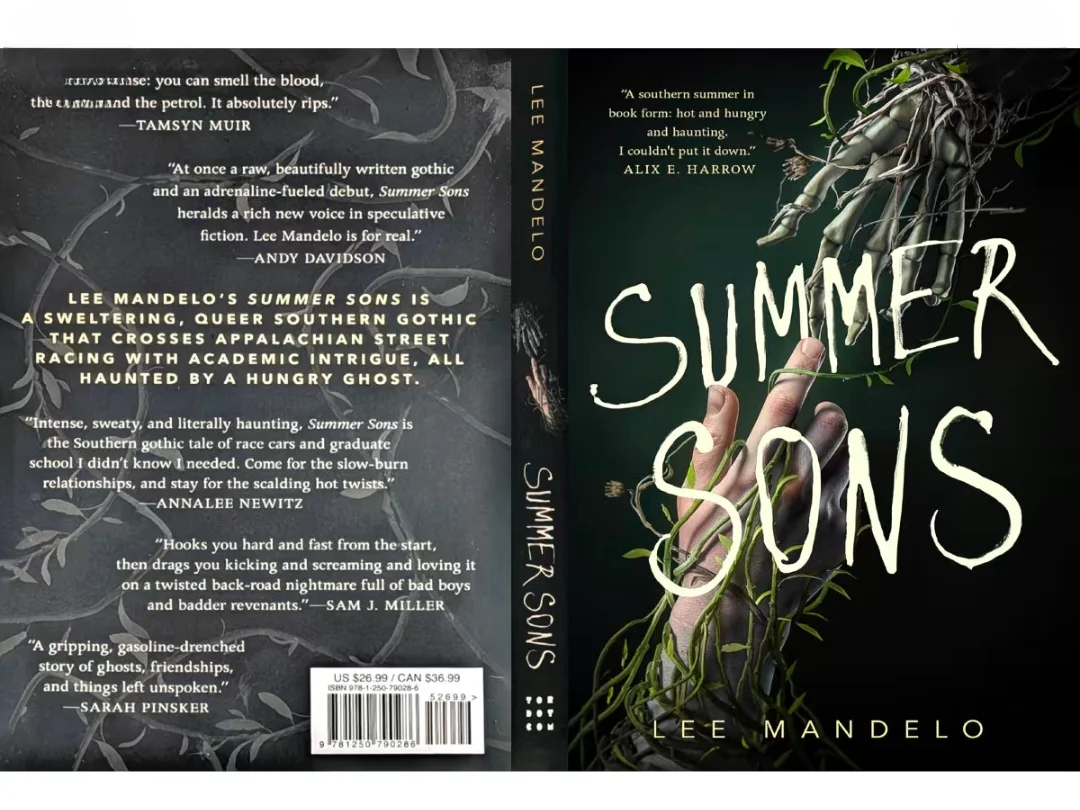Hijos del Verano de Lee Mandelo - Libro de bolsillo de terror gótico sureño y thriller sobrenatural queer