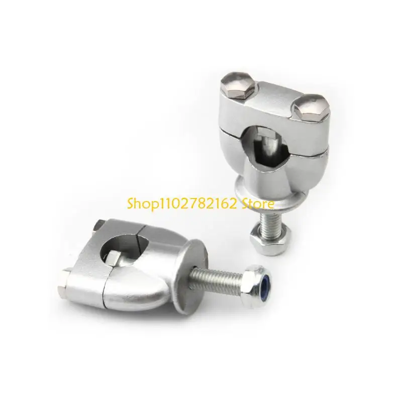 

547B Aluminum Handlebar Risers Compact Handlebar Risers Mount Clamps Improves ridings Safety for Motorcycles & Scooters