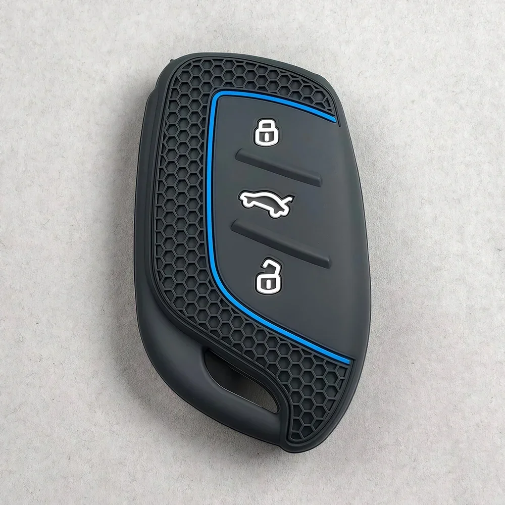 Silikon-Autoschlüsselhülle für MG ZS HS 2026 2025 MG6 MG4 MG5 MG3 MG7 Roewe RX3 RX8 ERX5 RX5 I6 I5 Zubehör – Detail 3