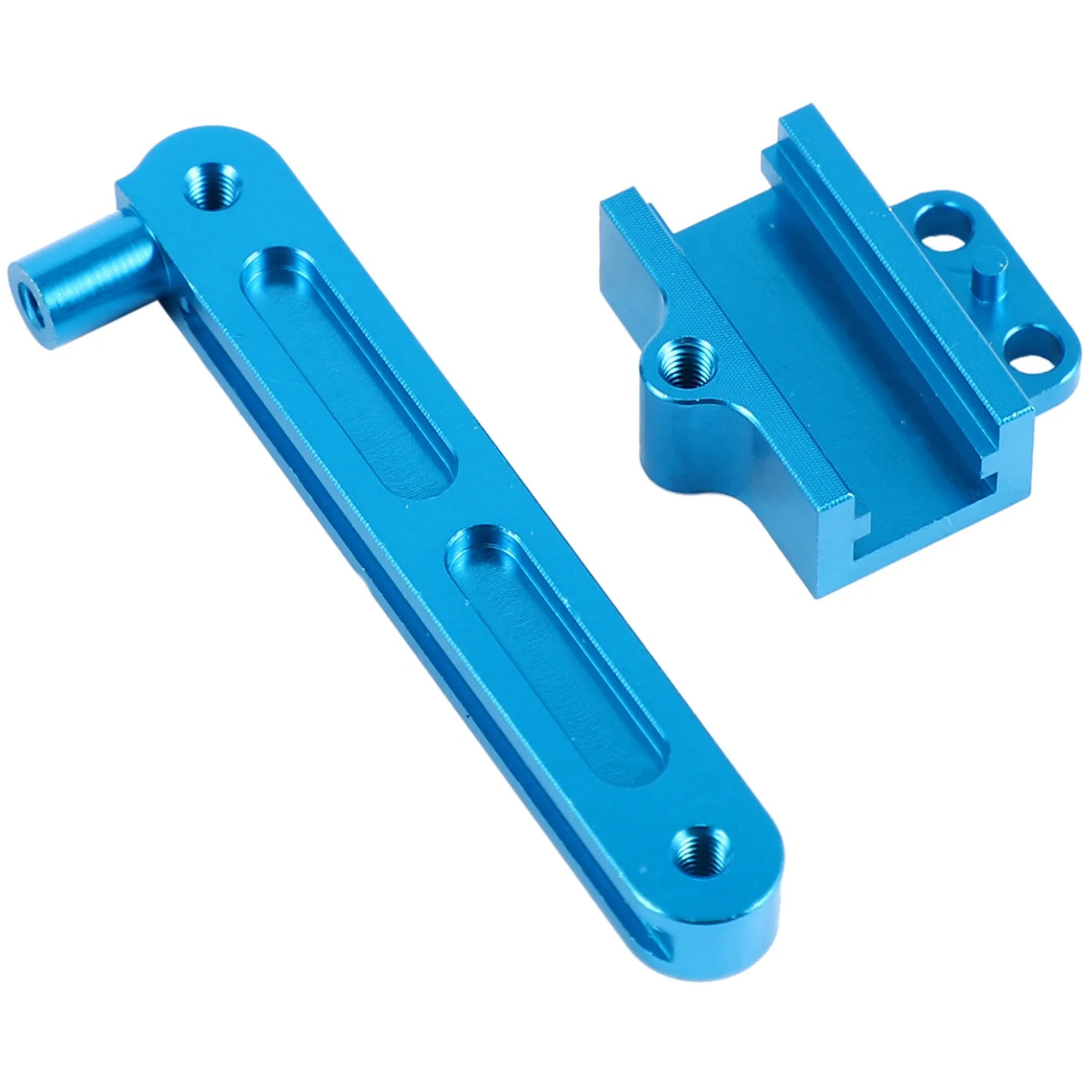 B49B-1X مكون التوجيه المعدني توجيه سيرفو التوقف ل Wltoys 12428 12423 و 4 قطعة مجموعة مسدس معدني