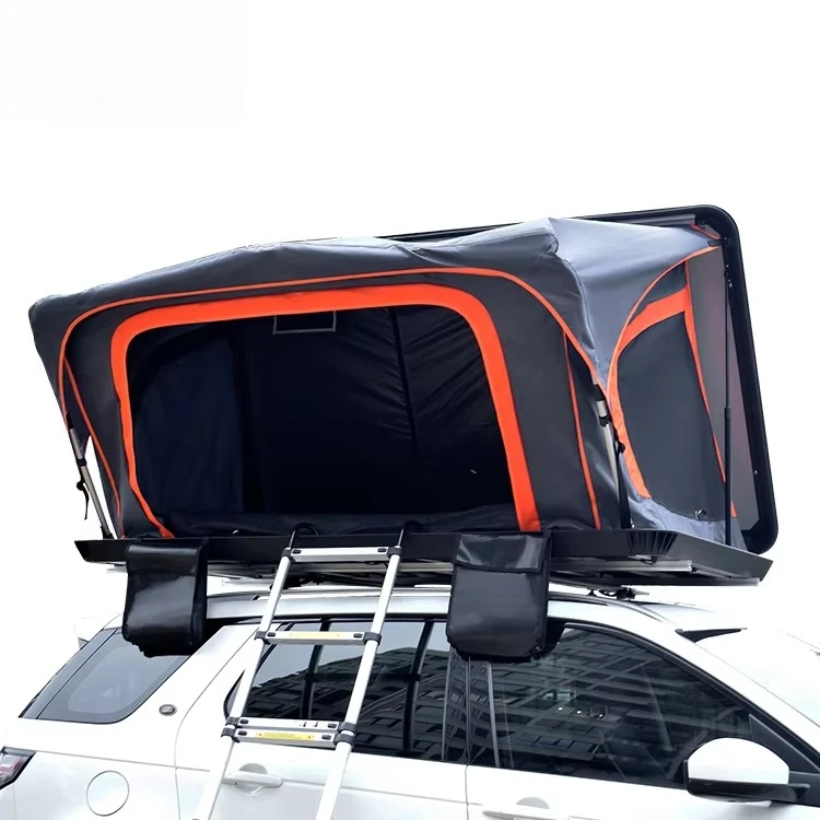 2022 new semi-automatic roof waterproof 4x4 camping roof hard shell tent